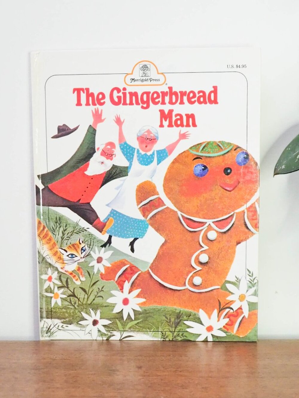 Vtg The Gingerbread Man Book - 1963 - Vintage Children's Book - Illustrated